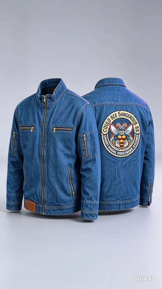 Man’s Blue Denim Jacket